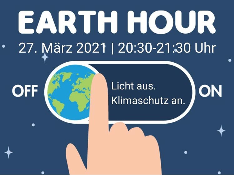 Earth Hour - die symbolische Licht-Aus-Aktion für mehr Klimaschutz