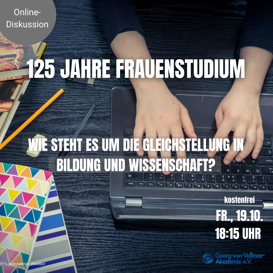 125 Jahre Frauenstudium Online-Diskussion