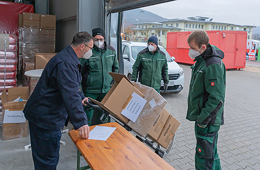 Wichtige Logistikaufgaben für die Kreisbrandinspektion